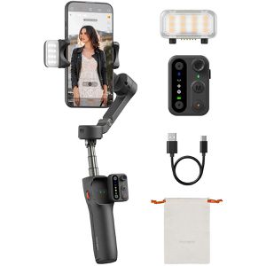 Hohem iSteady X3 Gimbal schwarz, 3-Achsen-Stabilisator, für Smartphone, Objektverfolgung