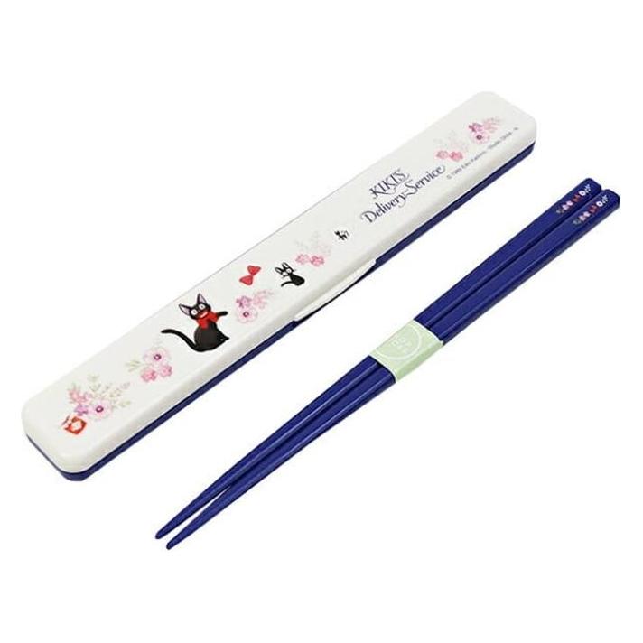 Skater Kikis kleiner Lieferservice Essstäbchen mit Box Jiji Flower garland 18 cm (152988)