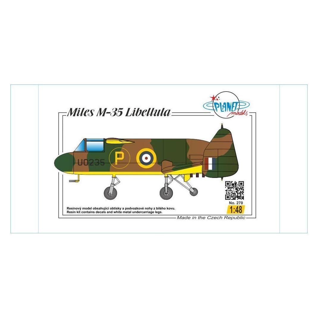 Planet Models Miles M-35 Libellula (129-PLT270)
