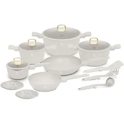 BerlingerHaus Sahara Collection, Pfannenset + Topfset, Beige