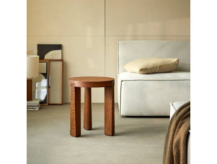 Sofatisch aus Mindi-Holz - Hellbraun - Mindi