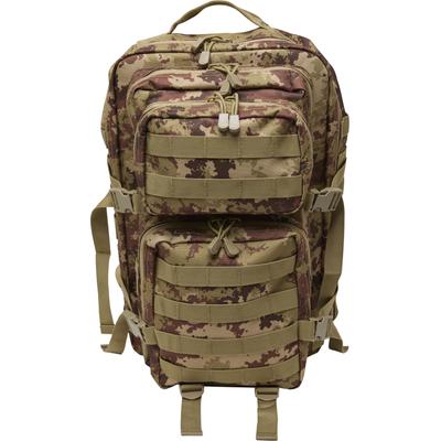 Rucksack BRANDIT "Brandit Accessoires US Cooper Backpack Large", Gr. onesize, grün (camouflage), Polyester, Rucksäcke Rucksack