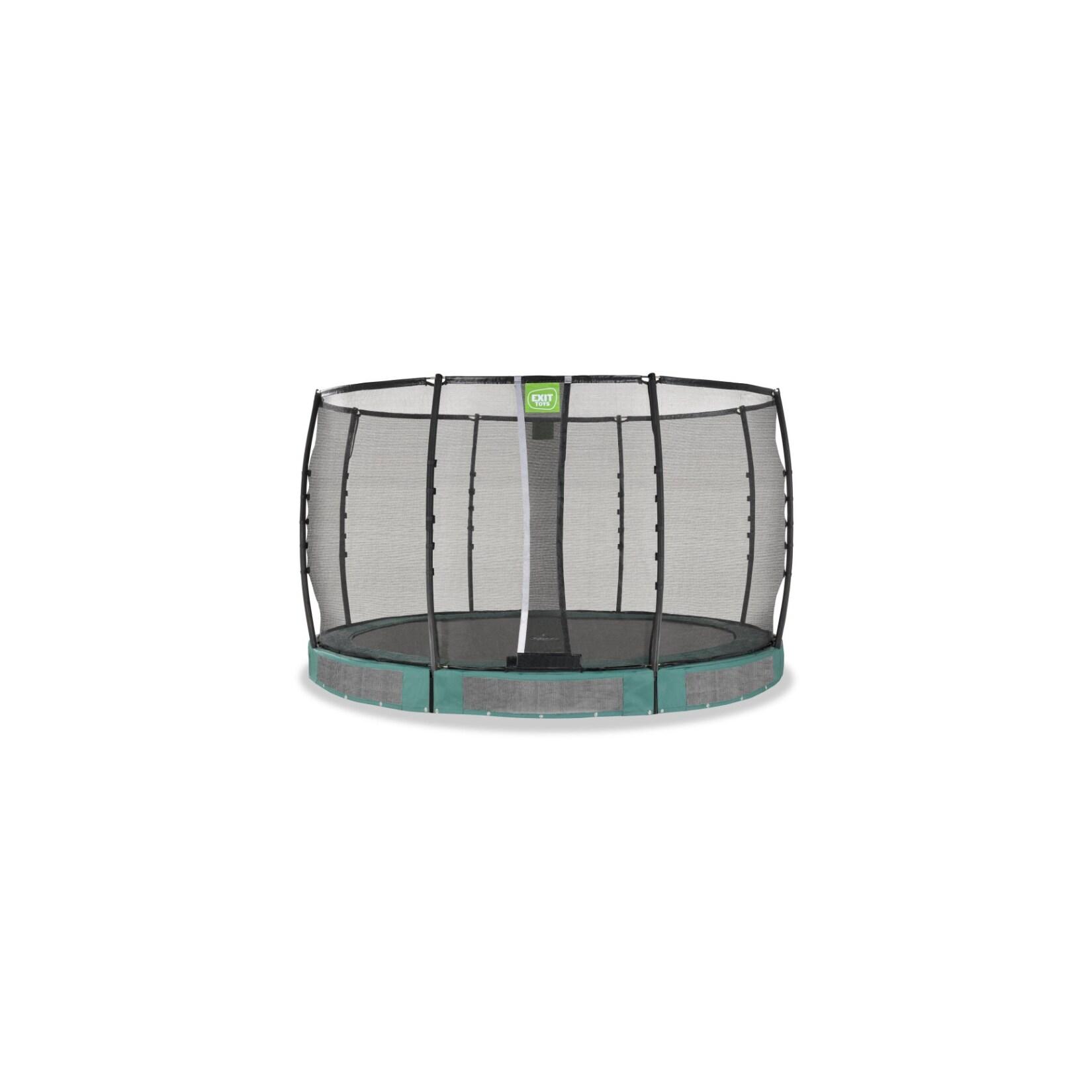 EXIT Allure Premium Bodentrampolin ø366cm - grün