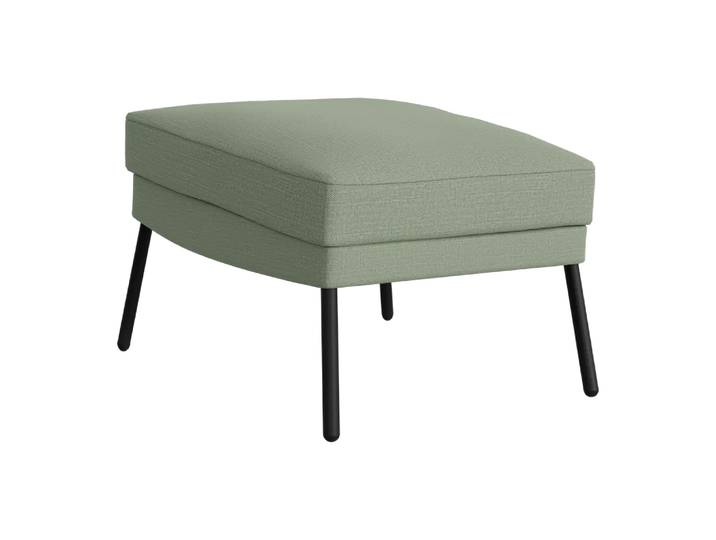 Hocker Alex, Johann Jakob, kat. , caleido grey green, Textil