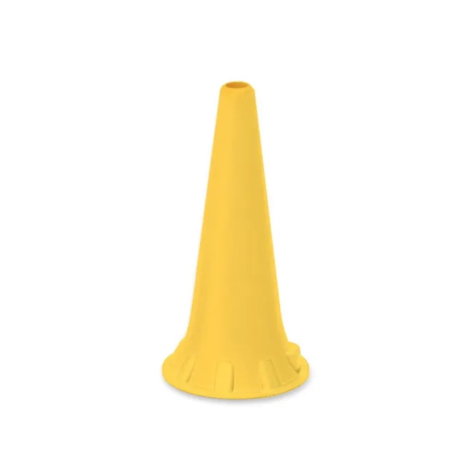 Ratiomed Einmal-Ohrtrichter 2,5 mm Kindergröße (50 Stück) Gelb 128919