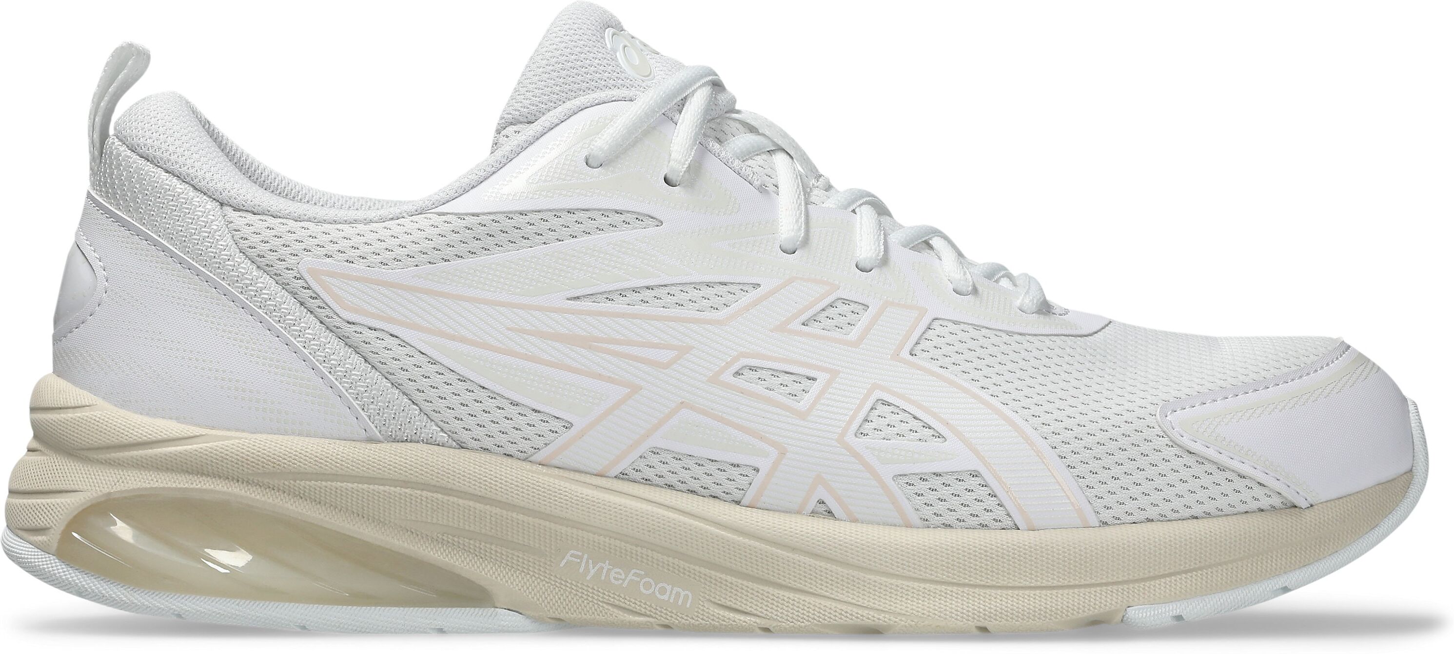 Sneaker ASICS SPORTSTYLE "GEL-QUANTUM KEI", Herren, Gr. 37,5, weiss (weiß, cream), Synthetik, Schuhe Sneaker weiß, cream 37,5
