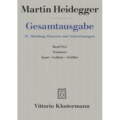 Seminare, Gebundene Ausgabe von Martin Heidegger, Klostermann, Vittorio, 978-3-465-03435-3