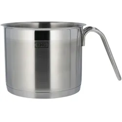 KHG Milchtopf  LUNA , silber , Edelstahl , Maße (cm): H: 11,5  Ø: 14