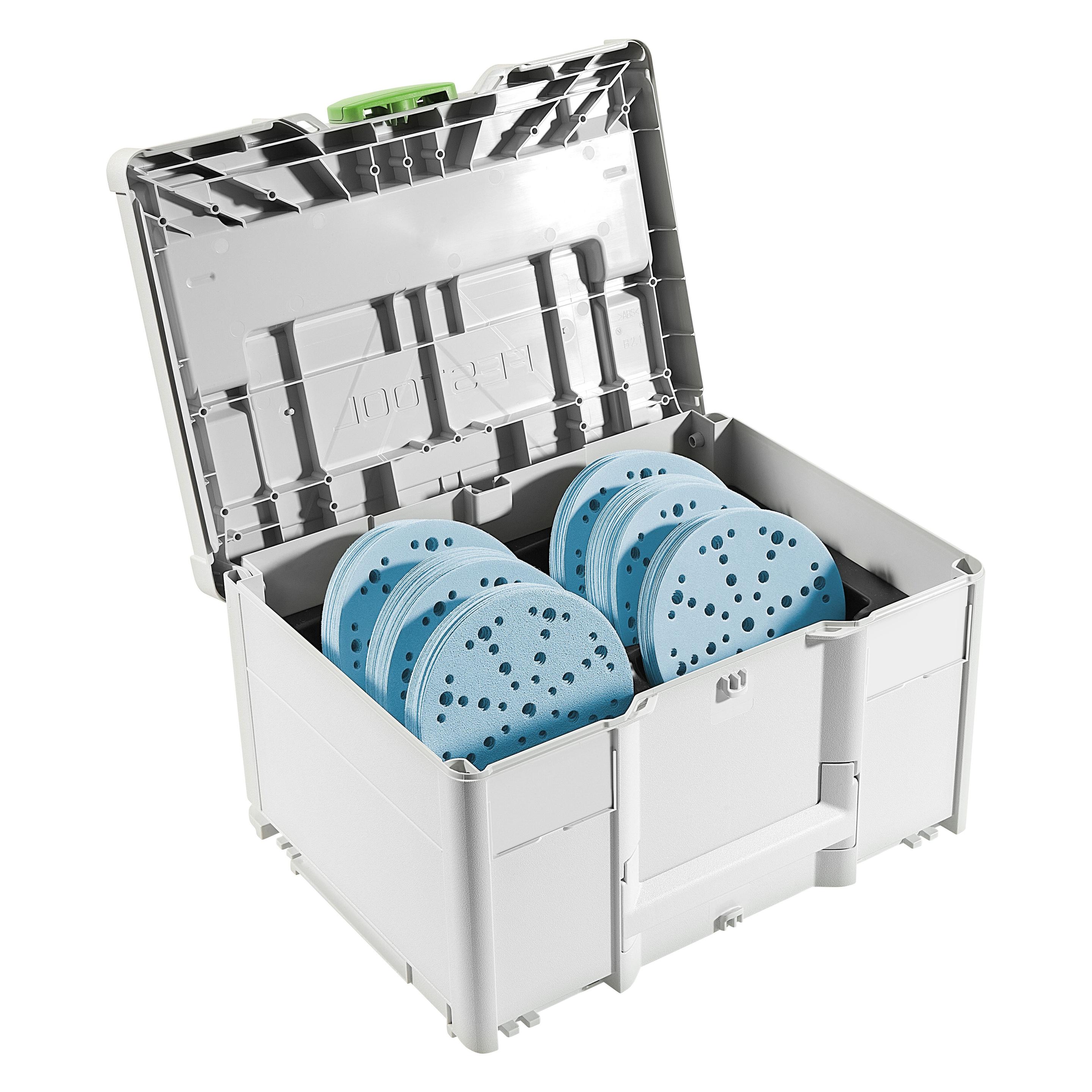 Festool Schleifmittel-Systainer³ SYS-STF D150 GR-Set (578192)