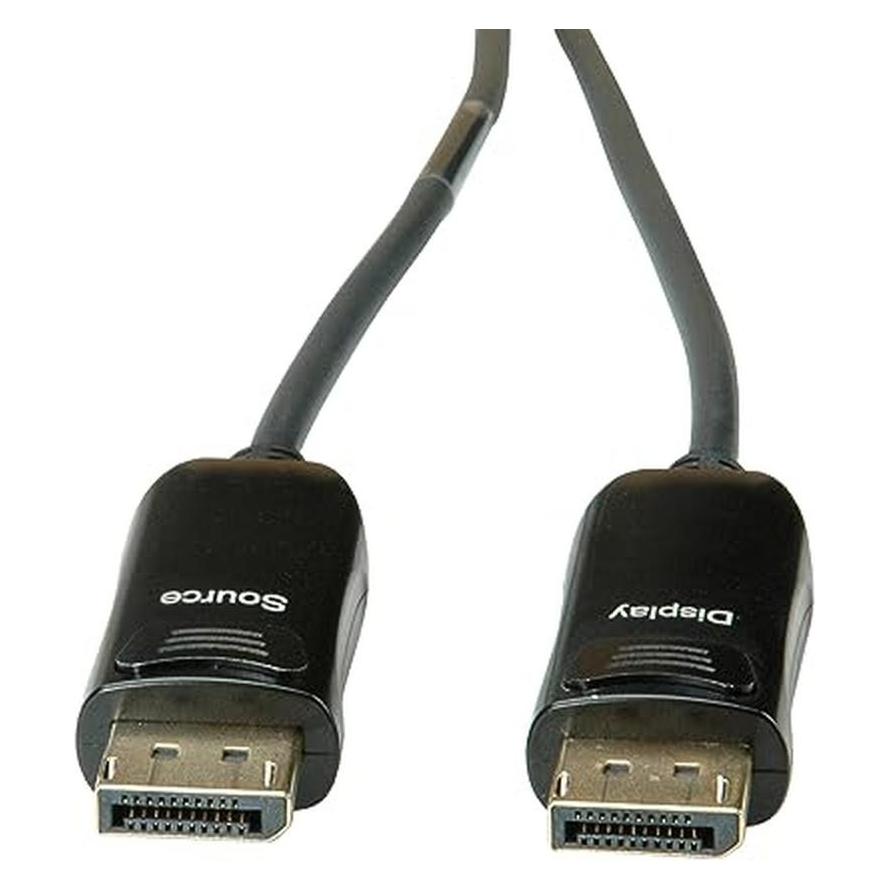 Roline displayport v1.4 kabel. aoc. 8k60 st/st. 20m (20 m) (14.01.3493)