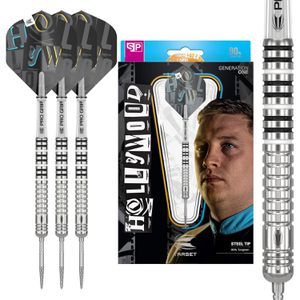 Target-Darts Dartpfeile Chris Dobey GEN1 Swiss Point, mit wechselbarer Metallspitze, 22 g, 3 Stück