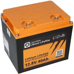 LIONTRON LiFePO4 Akku 12,8V 40Ah LX Smart BMS mit Bluetooth
