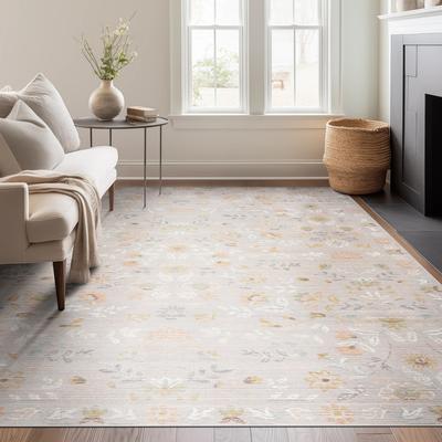 Alise Rugs Crosswood Helen Traditional Floral Indoor Polyester Area Rug