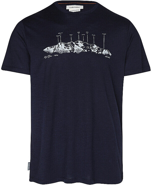 ICEBREAKER Herren Funktionsshirt Massif Trail 150 Tech dunkelblau   S M
