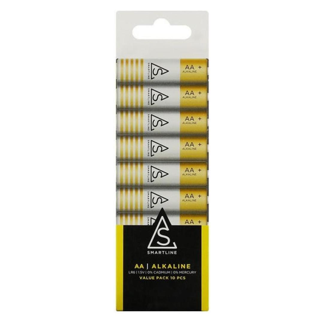 NoName AA LR6 Smartline Alkaline 10-pack (10 Stk., AA) (AA_ALK10_SM)