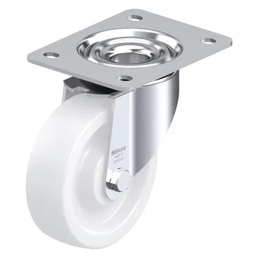 Blickle LK-SPO 125G-3, Roller, 875 kg, Stahl, Weiss, Deutschland, 1 Stück(e), 155 mm (267567)