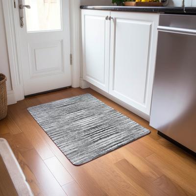 Addison Rugs Machine Washable Indoor/ Outdoor Chantille Jagged Stripes Rug