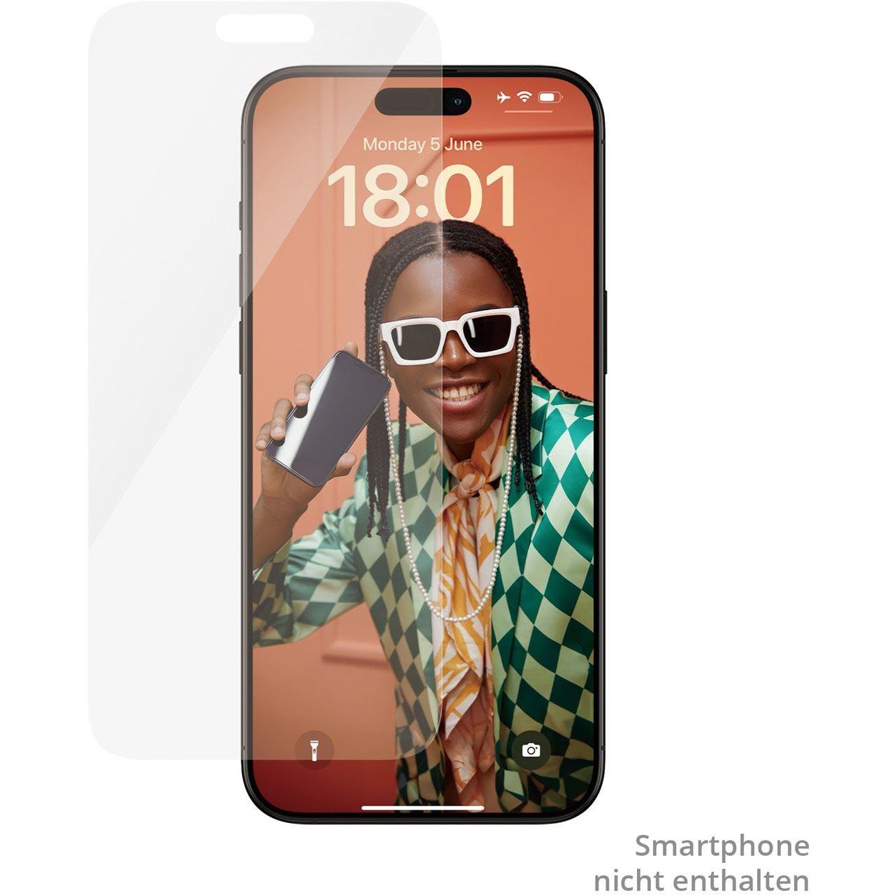 PanzerGlass SP iPhone 15 Pro Max Classic Fit