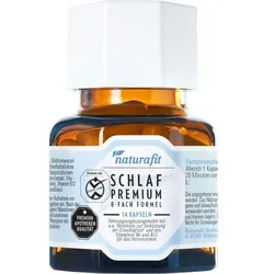 NATURAFIT Schlaf Premium 8-fach Formel Kapseln 14 St