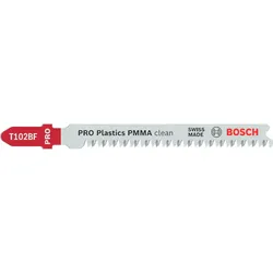 Bosch PRO Stichsägeblatt T 102 BF Clean for PMMA - 2608636780