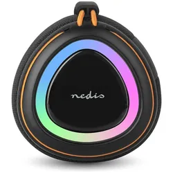 Nedis Bluetooth-Speaker Battery 1 60W Outdoors / Portable Bluetooth Orange/Black (6 h), Bluetooth Lautsprecher, Orange, Schwarz