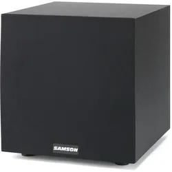 Samson MediaOne 10S (Aktiv, Passiv, 1 Stk., 1x 100 W), Monitor Lautsprecher, Schwarz