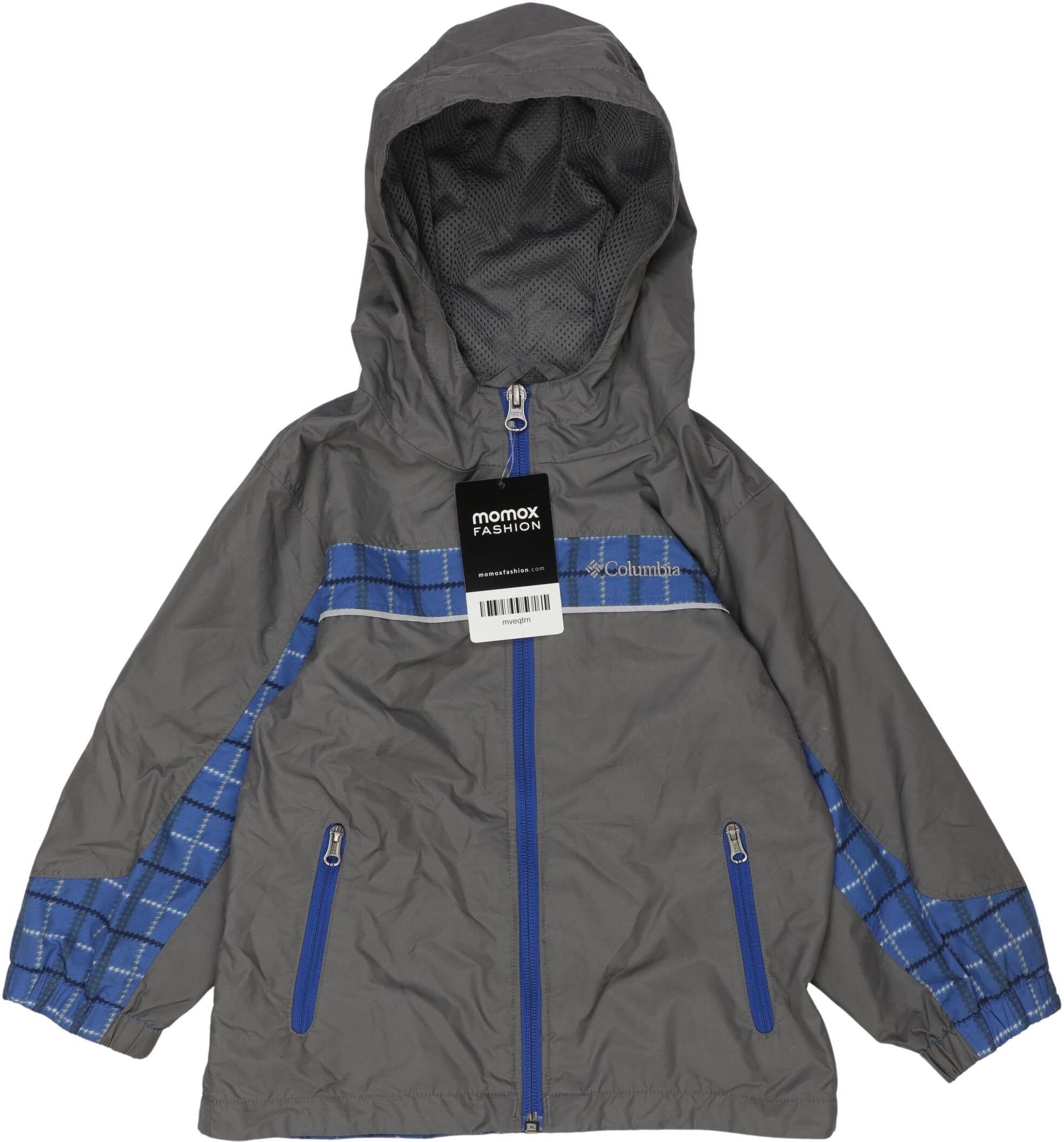 Columbia Sportswear Company Jungen Jacke oder Mantel, Grau, Gr. EU 104, Synthetik - Second Hand