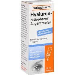 Hyaluron-Ratiopharm Augentropfen 10 ML