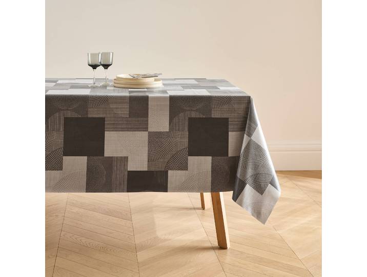 Nappe toile cirée imprimé géométrique - Blancheporte