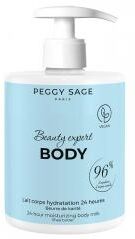 Peggy Sage Beauty Expert Body Lait Corps Hydratation 24 Heures Karité 500 ml - Flacon-Pompe