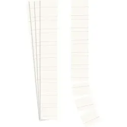 Ultradex Einsteckkarte Planrecord 140608 60x32mm weiß 90 St./Pack.