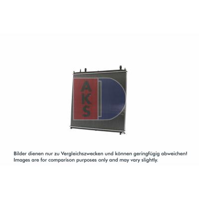 AKS DASIS Niedertemperaturkühler, Ladeluftkühler 260058n für MAN