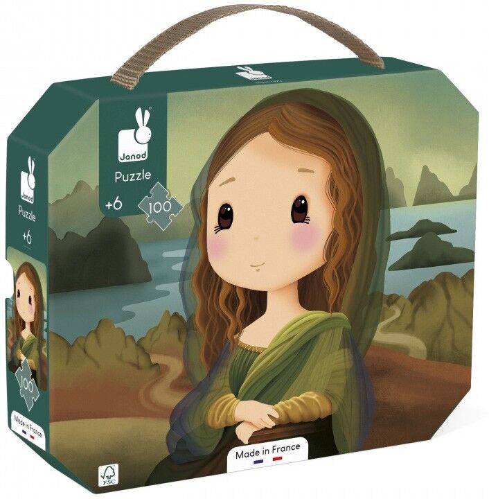 Puzzle Inspiré de Leonardo Da Vinci 100 pcs - Janod