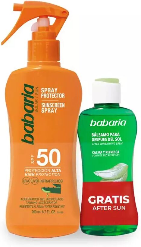 Babaria Aloe Solar SPF50 2-piece set