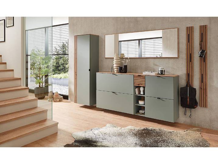 Miroir 180cm Marron Matériau : Bois manufacturé Surface en bois : Plaxé 180cm