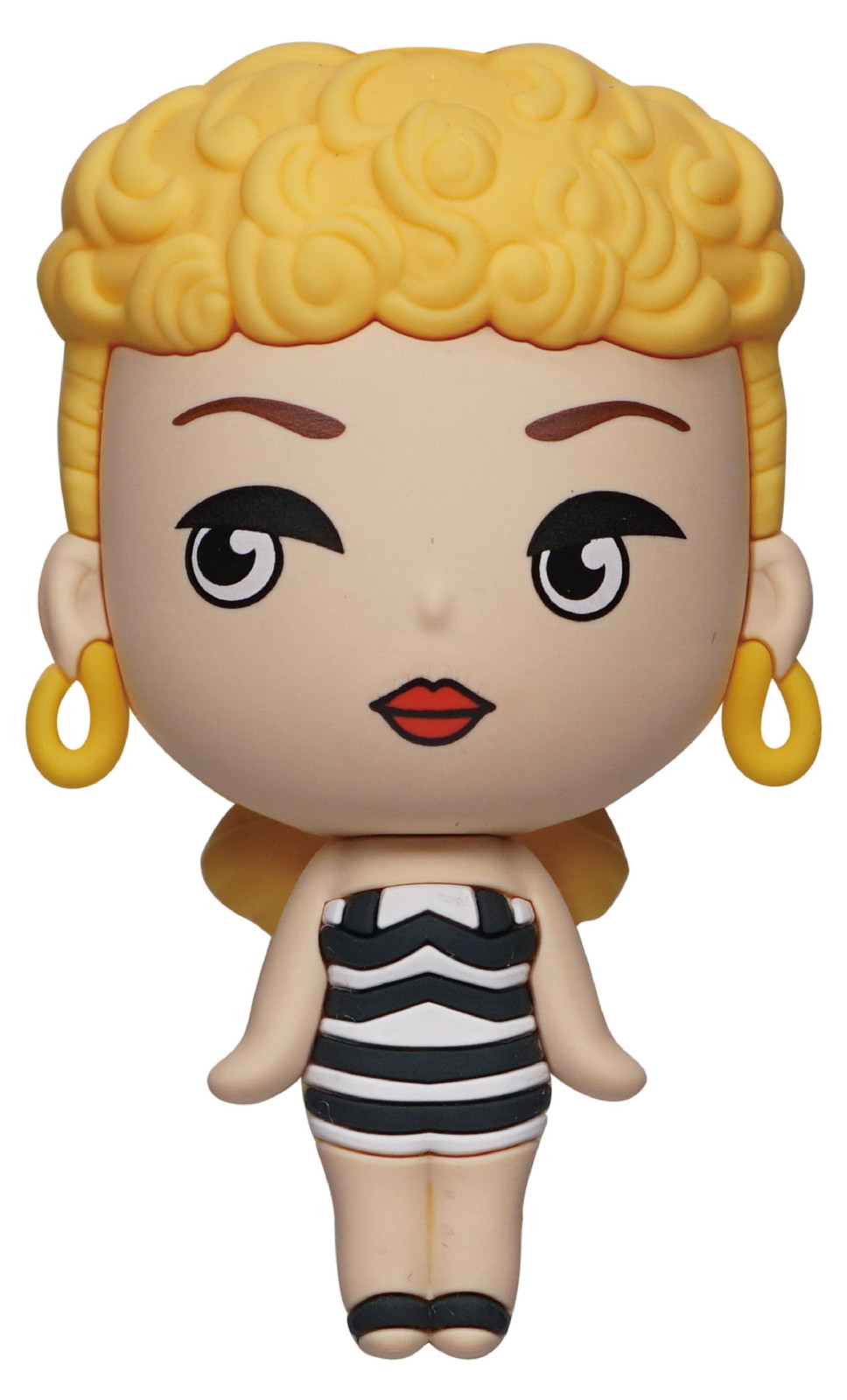 Barbie Soft Touch PVC 3D Magneet - Origineel model uit 1959