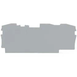 WAGO Abschluss-u Zwischenplatte 1mm dick 2006-1391