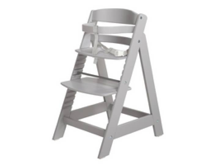 roba Chaise haute »Sit Up«, chaise haute évolutive en bois. (gris)
