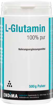 ENDIMA Vertriebsgesellschaft mbH L-GLUTAMIN 100% Pur Pulver 500 g 01498404