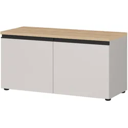Tchibo - Schuhbank »Cormano« - 96x41x49cm - schwarz -