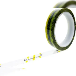 SAFEGUARD ESD-Klebeband mit ESD-Warnsymbol, transparent/gelb, 18mm, 36m