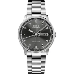 Mido Commander Datoday M021.430.11.061.00 - anthrazit mit Sonnenschliff,silber - 40mm
