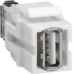 Hager Keystone Modul USB VZ20US