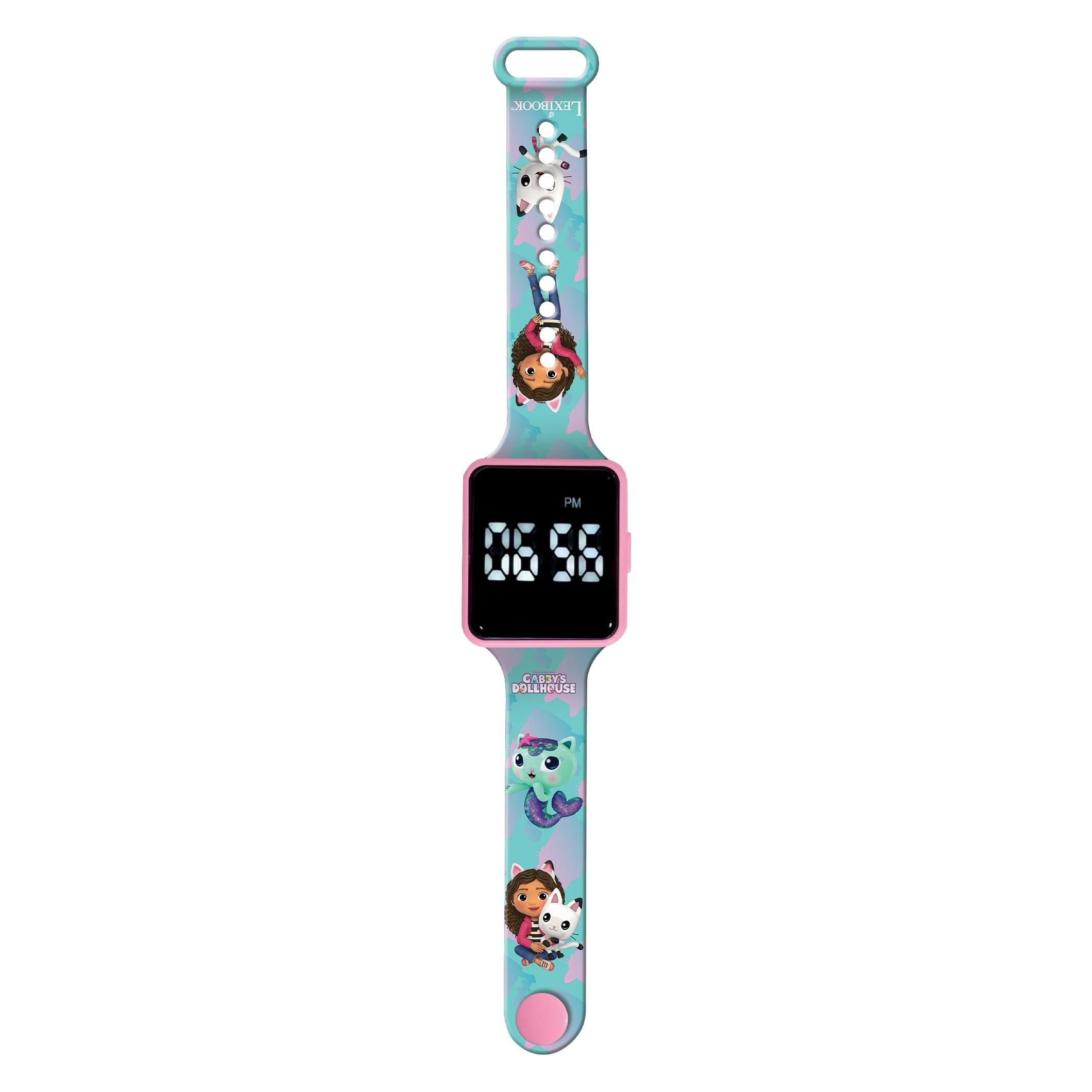 Lexibook Gabbys Dollhouse LED Digital Watch (Multilingual) (DMW060GDH)