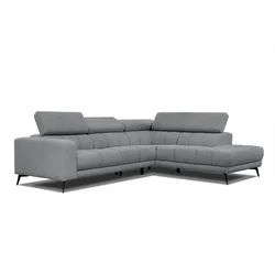 ECKSOFA MORELLO 5-Sitzer, grau