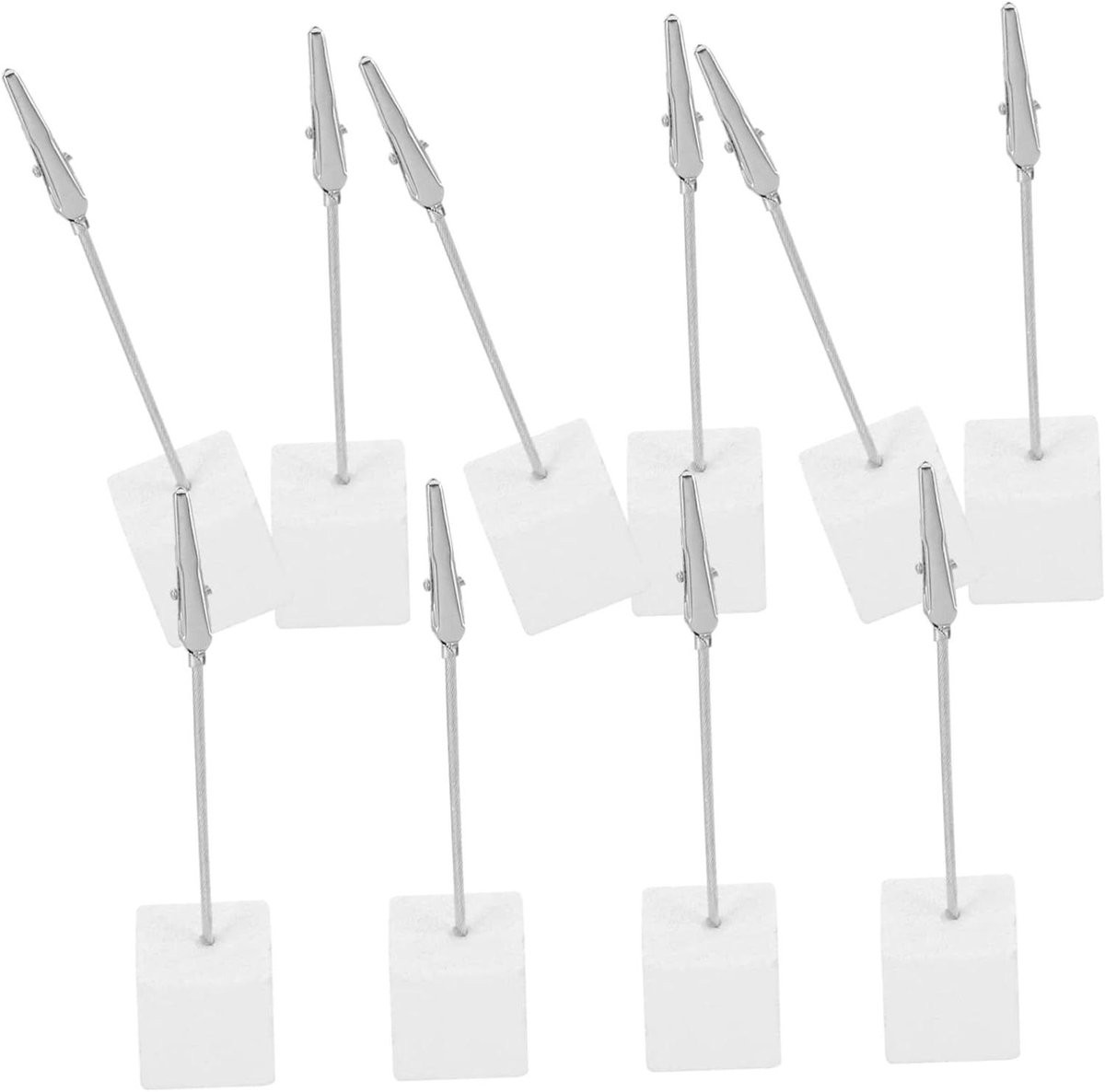 Memo Fotohouder Notitieclip Documenthouder Zilver Hoogte: 11,7 cm