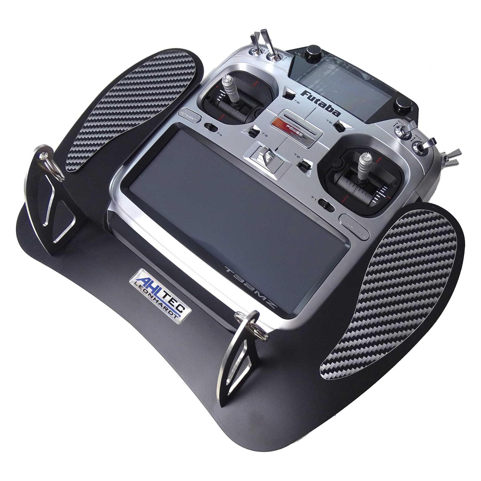 AHLtec senderpult futaba t32mz carbon mit standard senderpultbügel, ohne handauflagen (SPT32MZ)