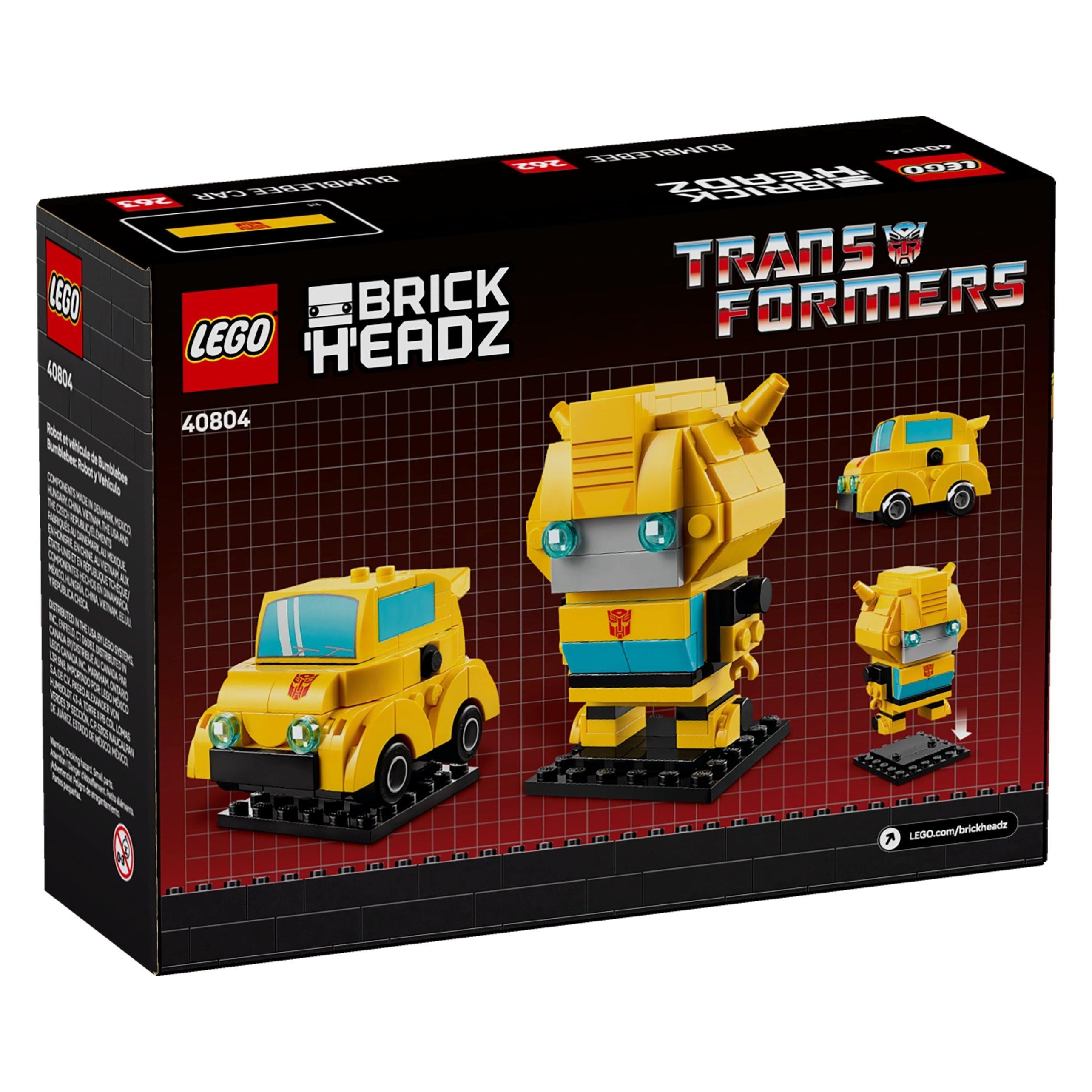 LEGO BrickHeadz 40804 Bumblebee Mech & Fahrzeug (40804)