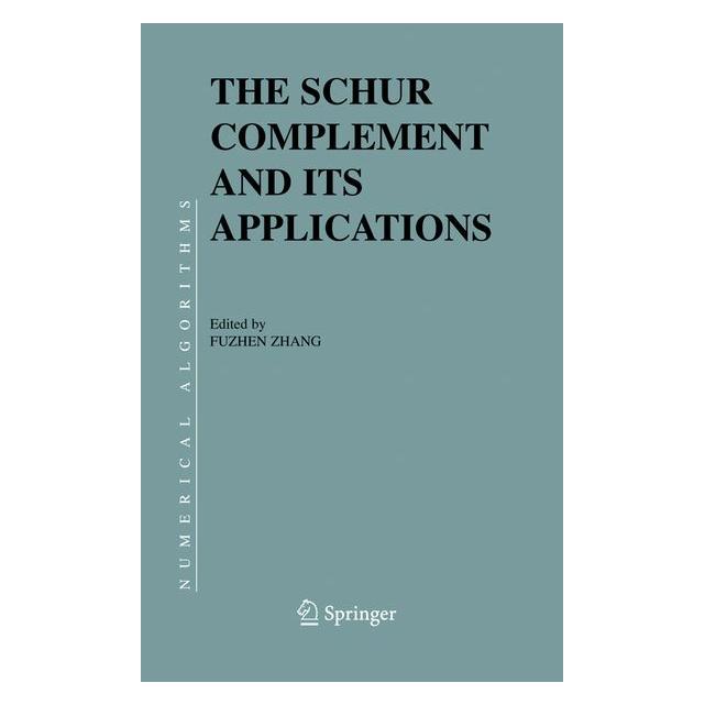 Springer Schur Complement and Its Applications (Englisch, 2005) (63055400)