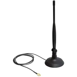 Delock SMA WLAN Antenna with Magnetic Stand and Flexible Joint 4 dBi, Netzwerkantenne